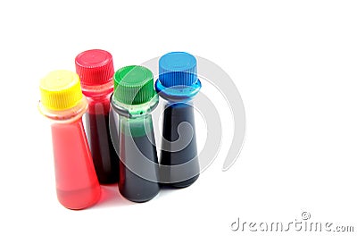 Food Coloring Stock Photo