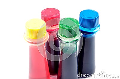 Food Coloring Close-up Stock Photo