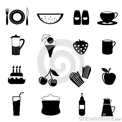 Food drink icon Vector Illustration