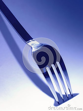 Food- fork Stock Photo