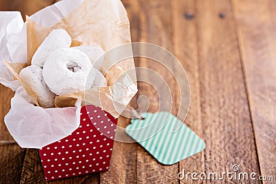 Food gift for Christmas Stock Photo