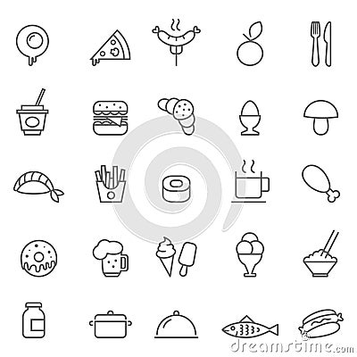 Food icon Vector illustration Vector Illustration