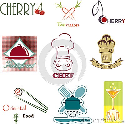 Food icons Vector Illustration