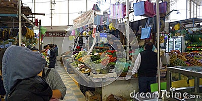 Food market Editorial Stock Photo