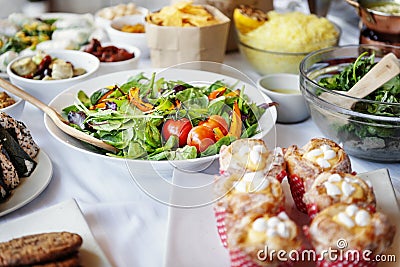 Food Meal Cuisine Dining Party Concept Stock Photo