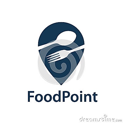 Food point icon Vector Illustration