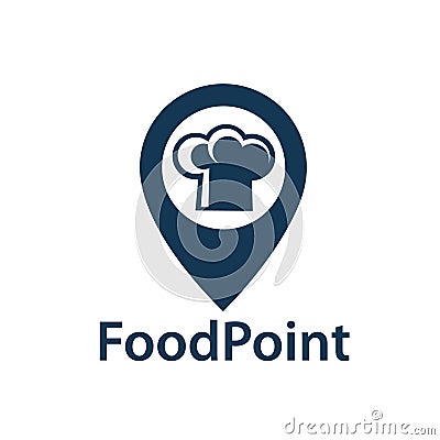 Food point icon Vector Illustration