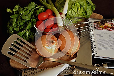 Food preparation Stock Photo