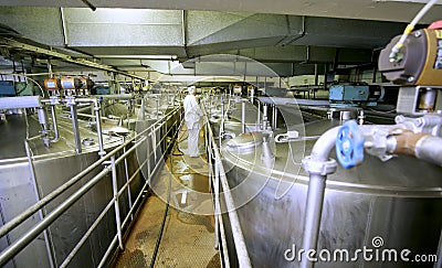 Food-processing industry Editorial Stock Photo