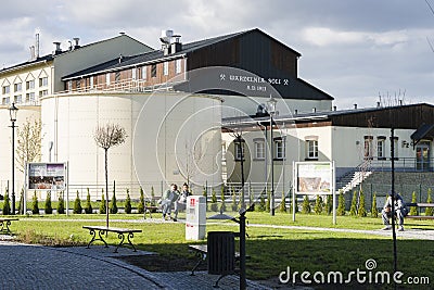 Food-processing plant Editorial Stock Photo