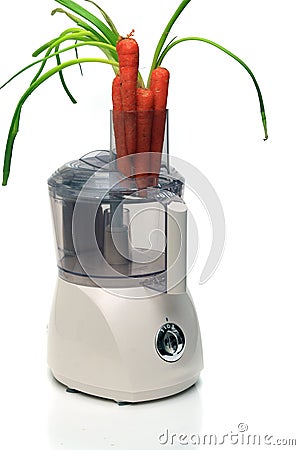 Food Processor Stock Photo