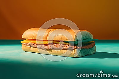 Food sandwich, concept of Fast food Stock Photo