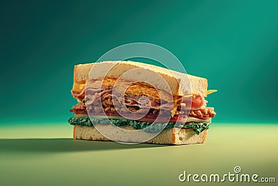 Food sandwich, concept of Fast food Stock Photo