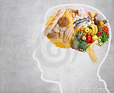 Food for thought Stock Photo