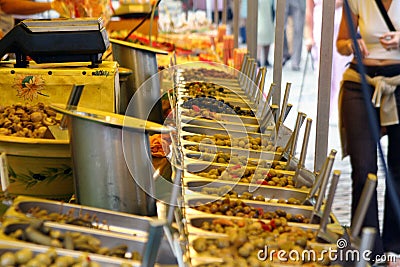 Food Stall Stock Photo