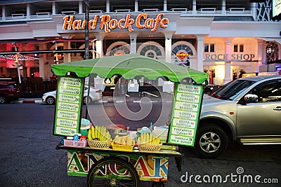 Food stand in Phuket Editorial Stock Photo