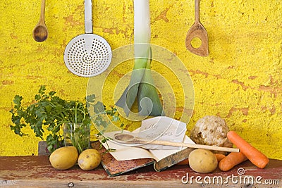 Food still life, bio food Stock Photo