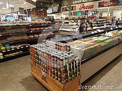 Food store in Canada Editorial Stock Photo