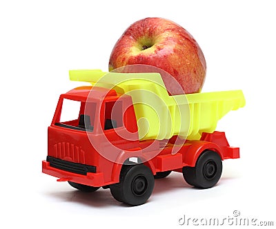 Food transportation concept Stock Photo