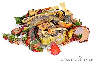 Food waste Stock Photo