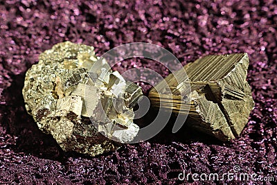 Fool`s gold Stock Photo