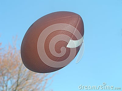 Football In The Air Royalty Free Stock Images - Image: 102379