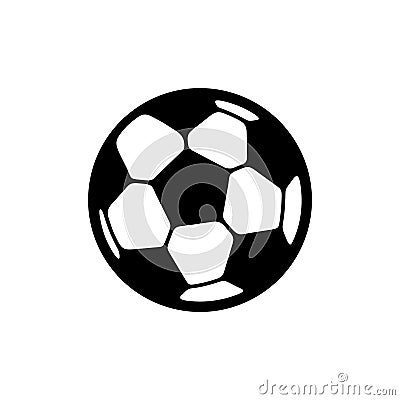 Football Ball Icon Vector Illustration