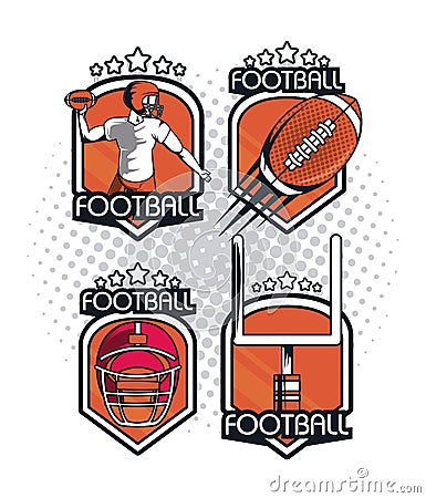 Football championship icon Vector Illustration