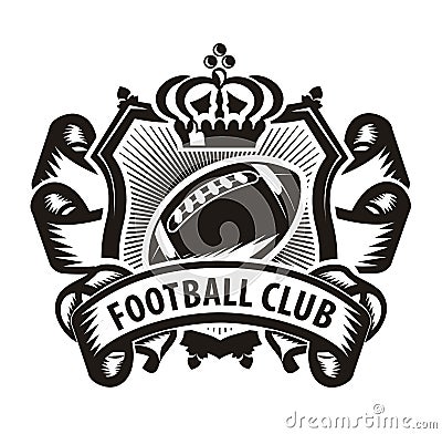 Football club Vector Illustration