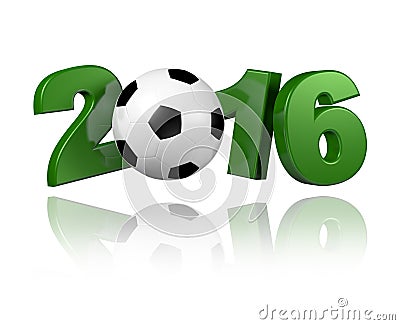 Football 2016 design Stock Photo