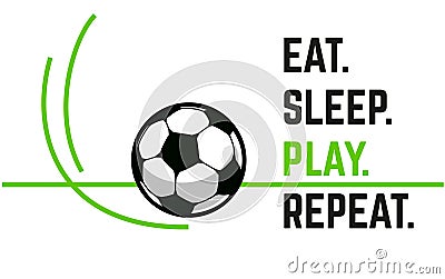Football event banner Vector Illustration