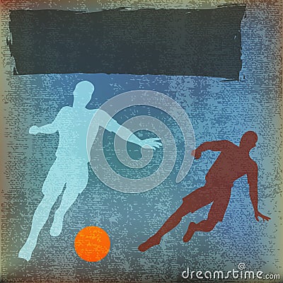 Football Flyer Vector Illustration