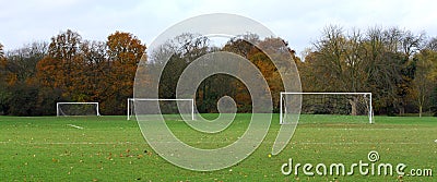 Football ground Stock Photo