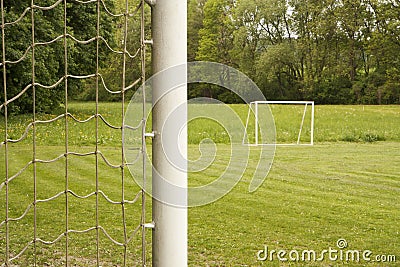 Football ground Stock Photo