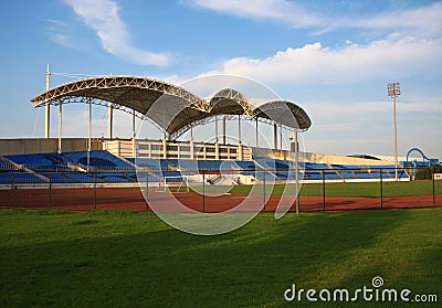 football ground Stock Photo