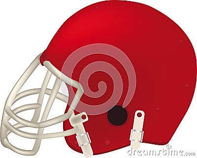 Football helmet Vector Illustration