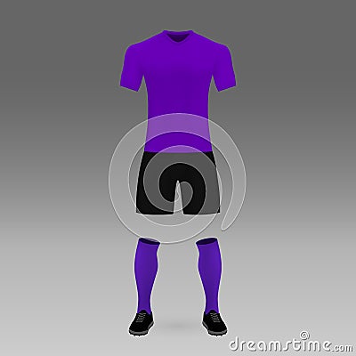 football kit, Vector illustration Cartoon Illustration