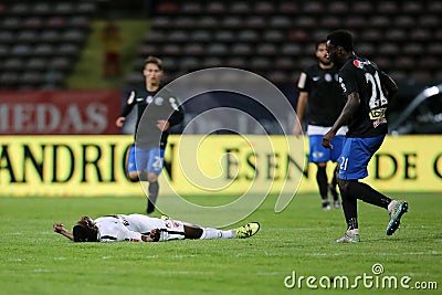 Football player, Patrick Ekeng dies after collapse during Dinamo Bucharest game Editorial Stock Photo