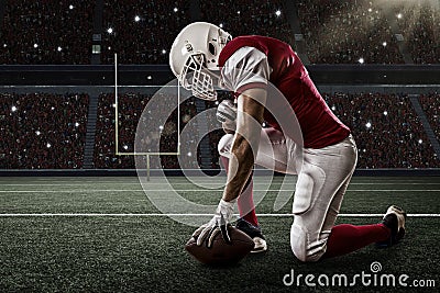 Football Player Stock Photo