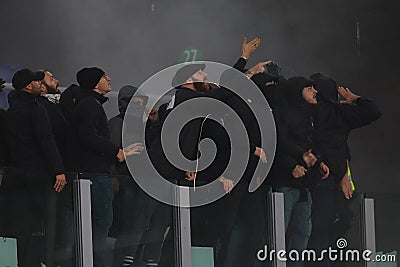 Football: Serie A 2023-2024 - Match day 12 - SS Lazio vs AS Roma at Olympic Stadium in Rome on 12h november 2023 Editorial Stock Photo