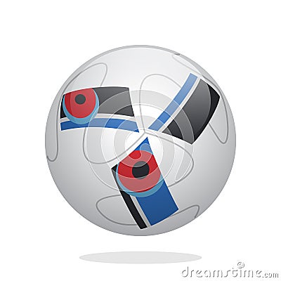 Football, Soccer ball Vector Illustration