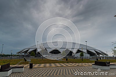 Football stadium built for the 2018 world Cup 2 Editorial Stock Photo