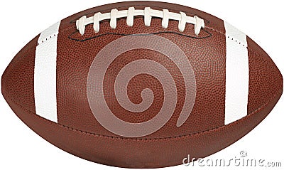 Football Wide CP Stock Photo