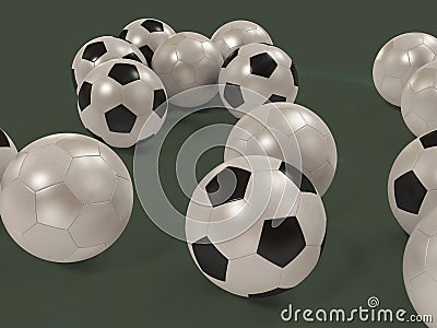 Footballs Stock Photography - Image: 32899092