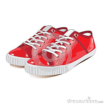 Footwear Vector Illustration