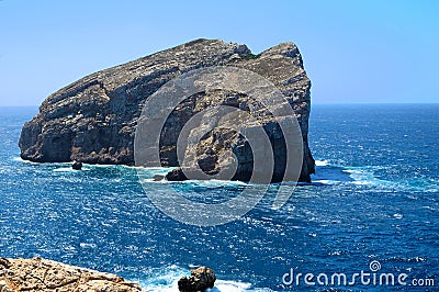 Foradada island Stock Photo