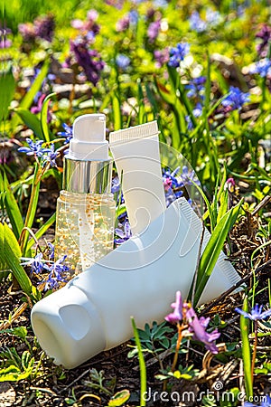 Foraged and wild-harvested beauty Stock Photo