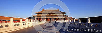 Forbidden City Chinese Culture Ancient Concept Stock Photo