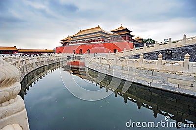 The Forbidden City (Gu Gong) Editorial Stock Photo