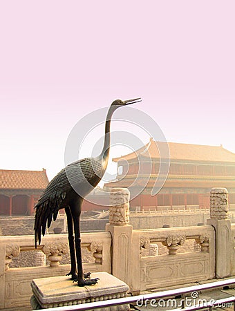 Forbidden city Palace Stock Photo